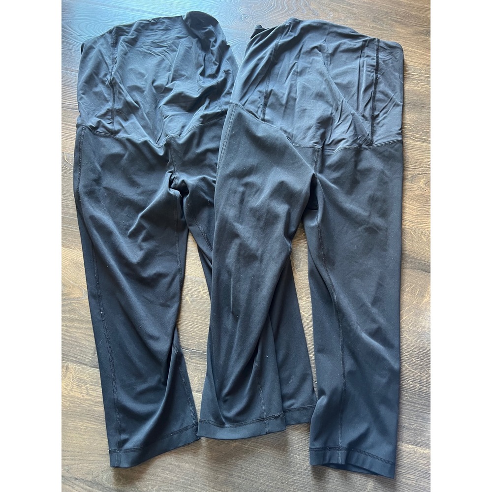 Isabel Maternity Ingrid & Isabel‎ Black Cropped Leggings Medium